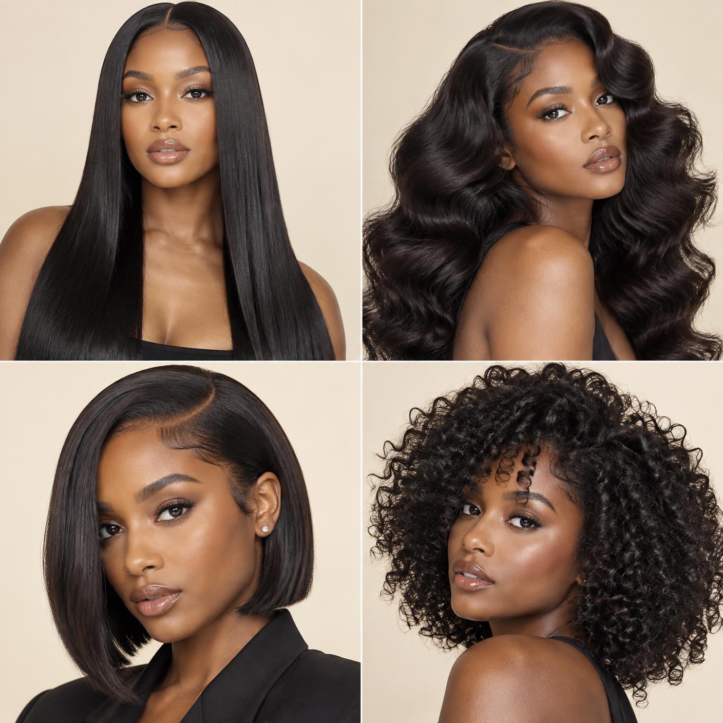 Pre-made closure wig install hair inspiration